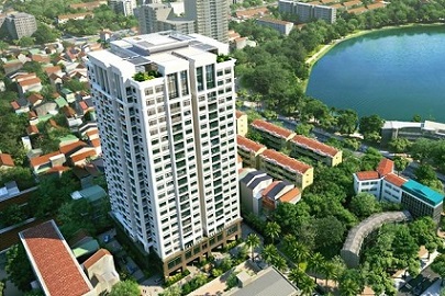 Cua hang banh trung thu huu nghi gan chung cu platinum residences