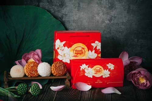Banh trung thu huu nghi vang ruc ro tren con pho kim dong goi ngay 0775578383 de mua banh trung thu huu nghi gia tot